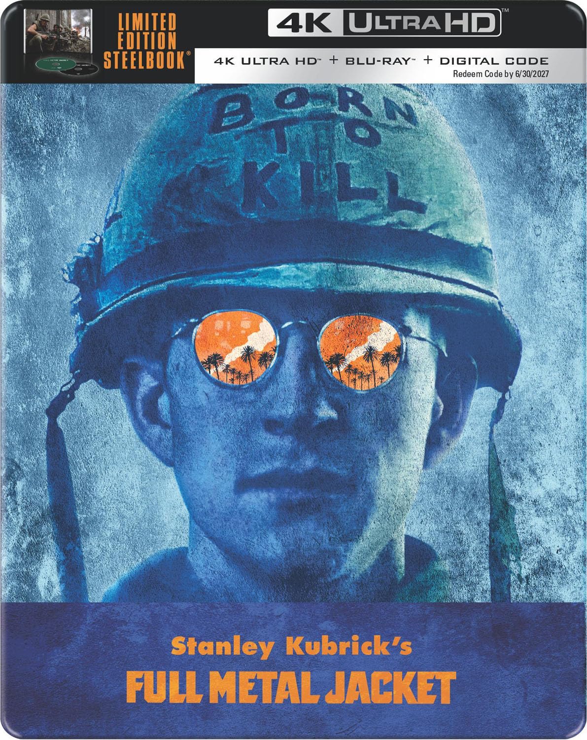 Full Metal Jacket Steelbook (4K Ultra HD + Blu-ray + Digital)