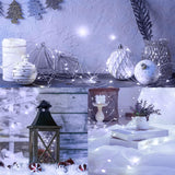 4 Pack White Fairy Lights Battery Operated with Remote, Waterproof 20FT 60LED Cuttable Twinkle Lights with Timer Indoor Outdoor, String Light for Bedroom, Classroom, Wedding, DIY, Christmas Décor