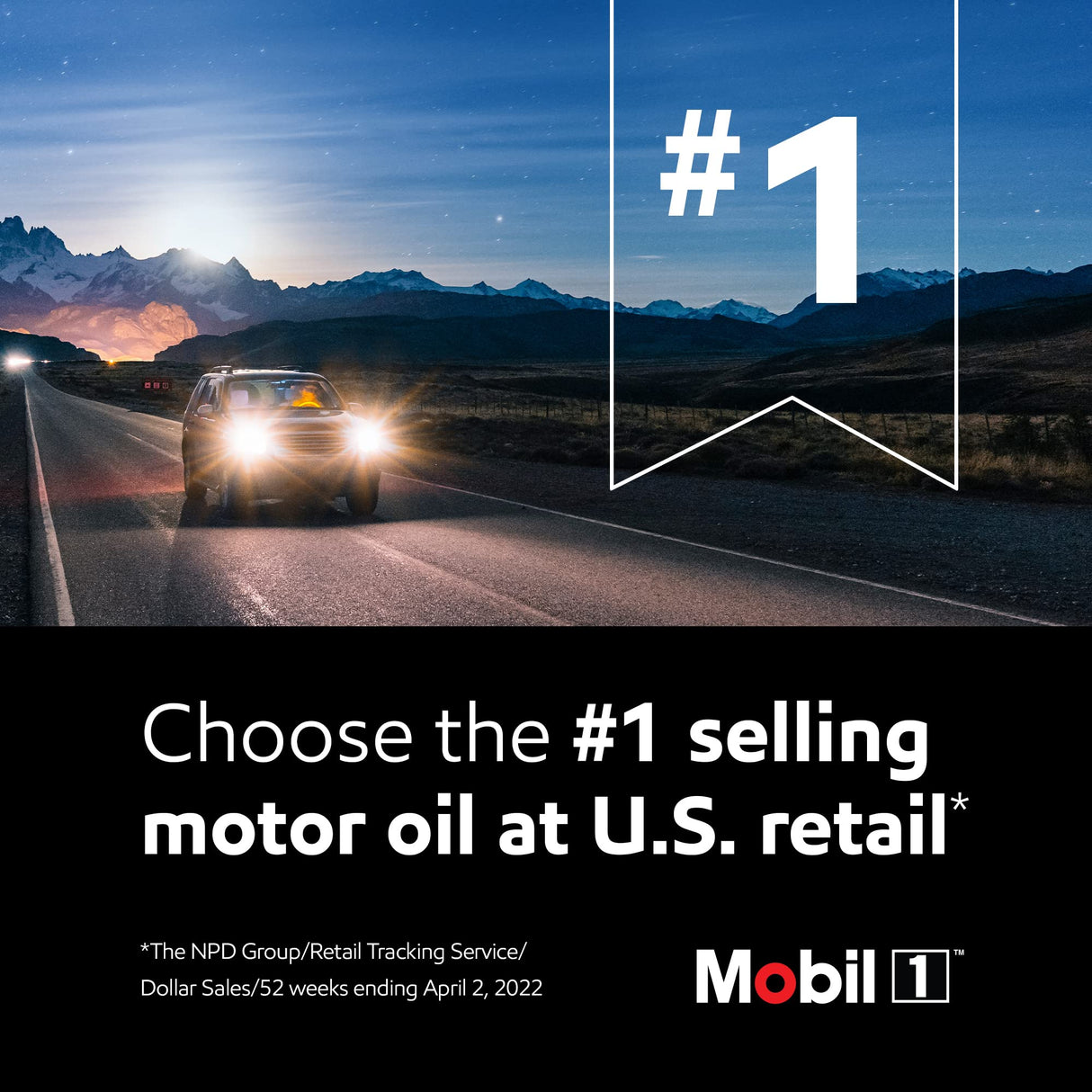 Mobil 1 Full Synthetic Motor Oil 5W-30 | Advanced Formula | 5 Quart | Pack of 2