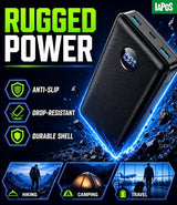 60000mAh 22.5W Fast Charge Portable Charger, for 5-Devices Power Bank