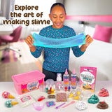 Original Stationery Ice Cream Slime Kit for Girls Toys, DIY Cherry-Scented Slime Making Set with 31 Pieces, Fun Arts and Crafts for Kids Ages 8-12, Birthday Gift