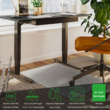 100pointONE Chair Mat for Carpeted Floors - 30" x 48" Office Chair Mat for Low Pile Carpet, Easy Glide Desk Chair Floor Mat for Carpets