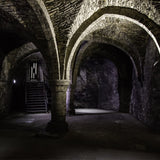 Chuangdi Brick Stone Wall Stone Wall Scene Setter Brick Sheet Wallpaper Curtains Door Removable Tablecloth Photo for Halloween Christmas Party and Home Decor(Gray,6 Pcs)