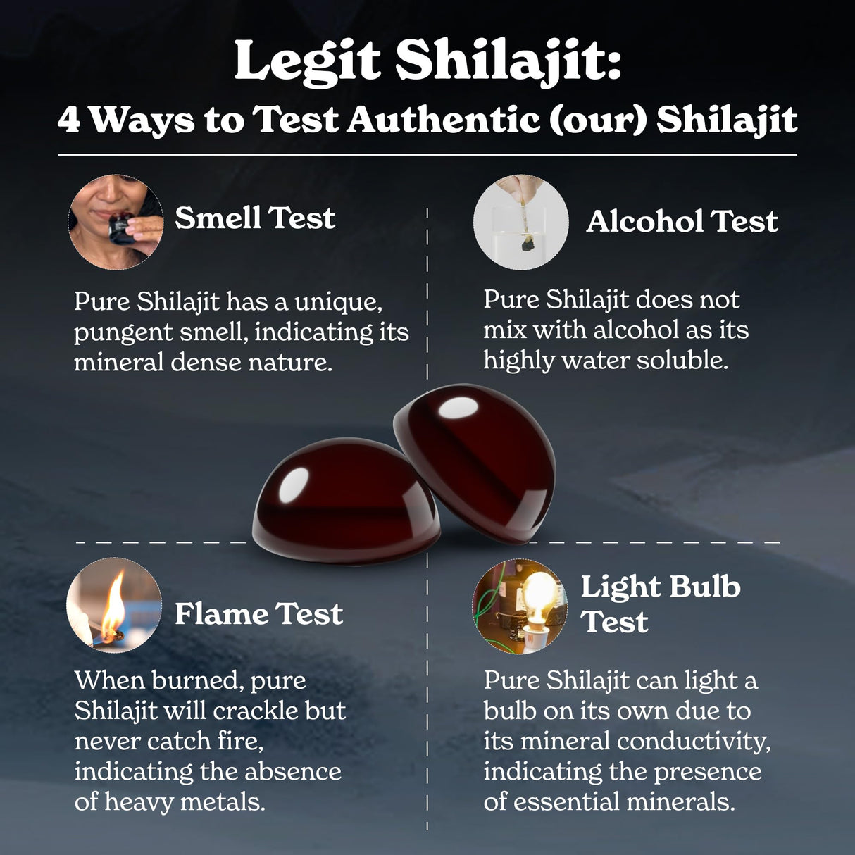 Better Alt Pure Himalayan Shilajit Gummies with 100% Shilajit |High Potency Gold Grade| 60 Gummies for Energy Boost & Immune Support, 75%+ Fulvic Acid| Travel Friendly - Tamarind Flavor