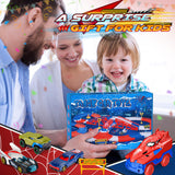 Aetyni Spider Toys for Boys 3-4: 251 PCS Spider Race Track with 5 Alloy Cars Toys for 3 4 5 6 Year Old Boys Car Tracks for Kids Toddler Boy Age 3-5 4-6 6-8 Christmas Birthday Gifts