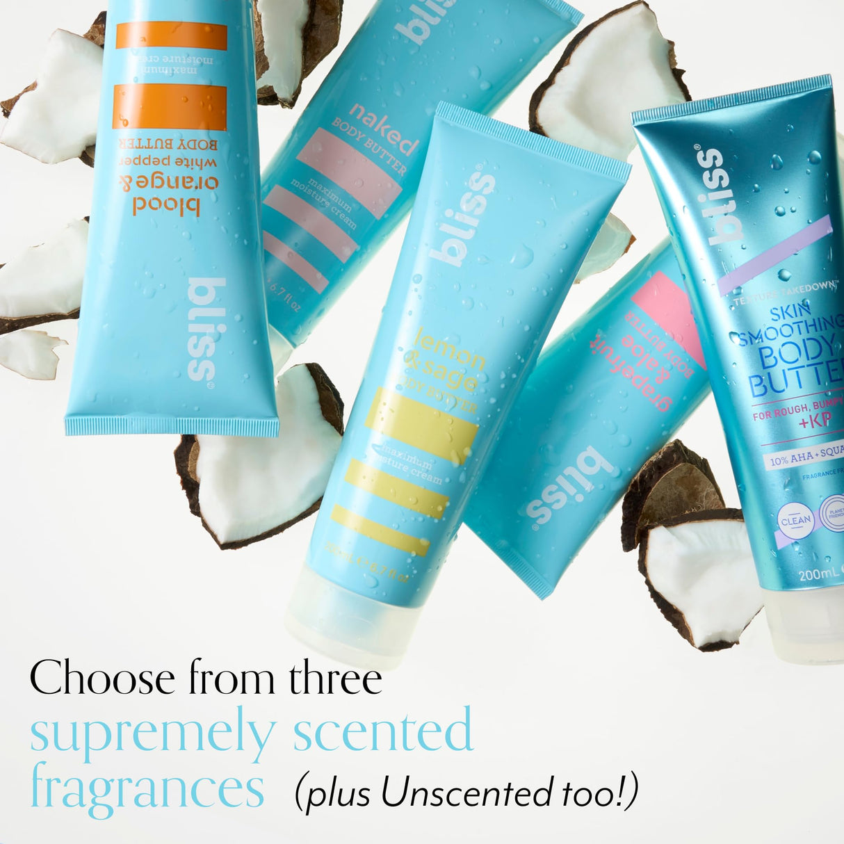 Bliss Body Butter - Lemon and Sage Body Butter - Maximum Moisture Cream - 32 Fl Oz - Body Lotion for Dry Skin - Long-Lasting Moisturizer for Women & Men - Vegan & Cruelty-Free