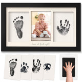 Inkless Hand and Footprint Kit, Boy Girl Newborn Keepsake (Onyx Black)