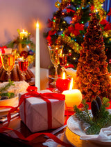 Treela 24 Pcs Flameless Taper Candles Battery Operated Bulk Fake 11 Inch Candles Light LED Candlesticks Flickering Tapered for Wedding Halloween Christmas Decoration(Ivory,Basic)