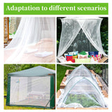 78 x 10 Ft Mosquito Netting for Garden Patio, White
