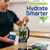 Hi-Lyte Keto K1000 Electrolyte Powder | Unflavored | Hydration Supplement Drink Mix | Boost Energy & Beat Leg Cramps | No Maltodextrin or Sugar | 50 Servings