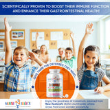 Nurse Julie's Chewable Colostrum Tablets for Kids - 100% Grassfed New Zealand Colostrum - Immune Support, Gut Health in Children - 60 Tablets - 2 Month Supply