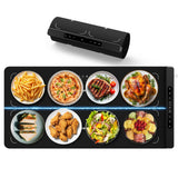 Newise Graphene Warming Mat for Food, Dual-Zone Heating XXL 36”x17”, Food Warmer for Parties Buffets with 6 Temperature & Timer, Child Lock, Daily Use, Gift for Family, Mom, Black