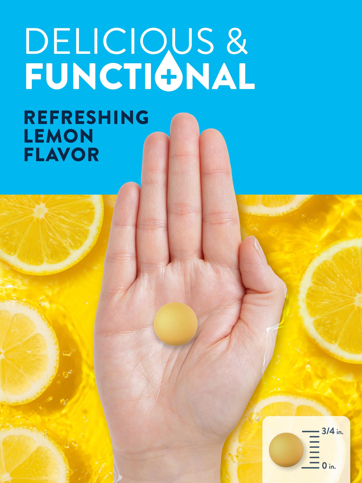 Nature's Truth Electrolyte Gummies for Hydration | 48 Count | Vegan, Non-GMO & Gluten Free Supplement | Lemon Flavor