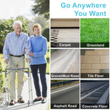 Dotday 8 Pack Walker Skis Glides, Universal Walker Accessories for Seniors Mobility Aid Accessory