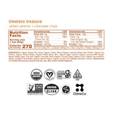 GoMacro MacroBar Organic Vegan Protein Bars - Salted Caramel + Chocolate Chips (2.3 Ounce Bars, 12 Count)