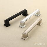 Alzassbg 6 Pack Brushed Satin Nickel Cabinet Pulls, 3 Inch(76mm) Hole Center Cabinet Handles Kitchen Pulls for Cabinets and Drawer AL3071SN