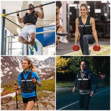 Weighted Vest for Men Women: Sportneer 2lb - 42lbs Adjustable Weighted Vest Men with Reflective Stripe Weight Vest Running Vest for Women Gym Home Workout Fitness Exercise Strength Training