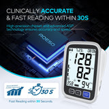 Blood Pressure Machine Upper Arm, 3 Size Cuffs, Small 7"-9", Medium/Large 9"-17" and Extra Large XL Cuff 13"-21", Accurate Automatic Digital BP Cuff Home Use, Large Backlit BP Monitor 3-User 1500 Mem