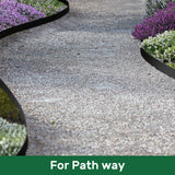 AGTEK Garden Edging 98FT Landscape Edging Kit 3 Inch Height with 60 Stakes