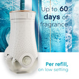 Glade PlugIns Scented Oil 10 Refills, Air Freshener, Aqua Waves, 10 x 0.67 oz, Packaging May Vary