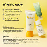 Anua Zero-Cast Moisturizing Sunscreen SPF 50, 1.69 fl oz