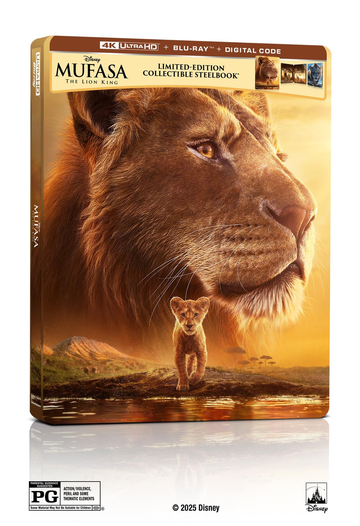 Mufasa: The Lion King - 4K + Blu-ray [4K UHD]