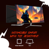 AOC Q32G11ZNE 32" Frameless Gaming Monitor QHD 2560 x 1440, 240Hz, 0.5ms Response time, HDR Ready, Console Gaming Ready, 3-Year Zero Dead Pixel Guarantee, Black