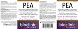 Bioclinic Naturals Pea Palmitoylethanolamide 400 mg 90 Vegetarian Capsules