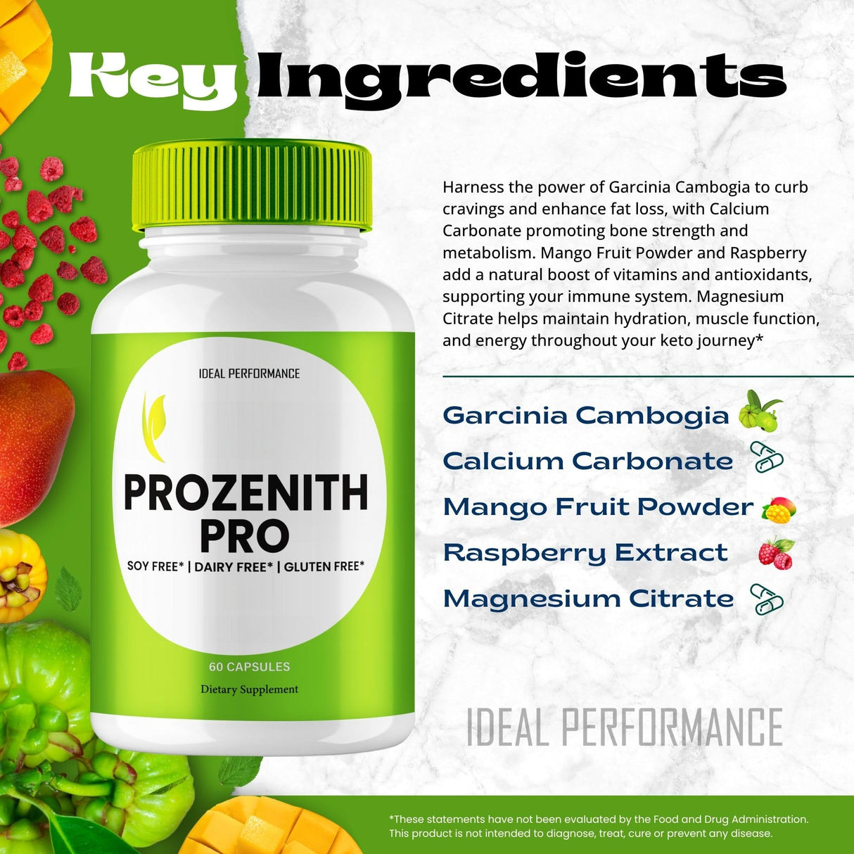 Prozenith Capsules Pink Salt, Official Prozenith Pills Pro Supplement Overall Health Support, All Natural Keto Capsule to Sustain Active Lifestyle & Fitness Goals, ProzenithPro Reviews (1 Pack)
