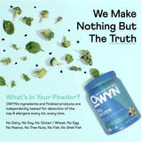 OWYN Only What You Need Plant-Based Protein Powder, Smooth Vanilla, 1.05 lbs