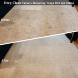 HHQ Microfiber Carpet Bonnet Pads Compatible with Oreck Orbiter Pads and Brushes, 12" & 13" Floor Buffer Pads, 2 Pack