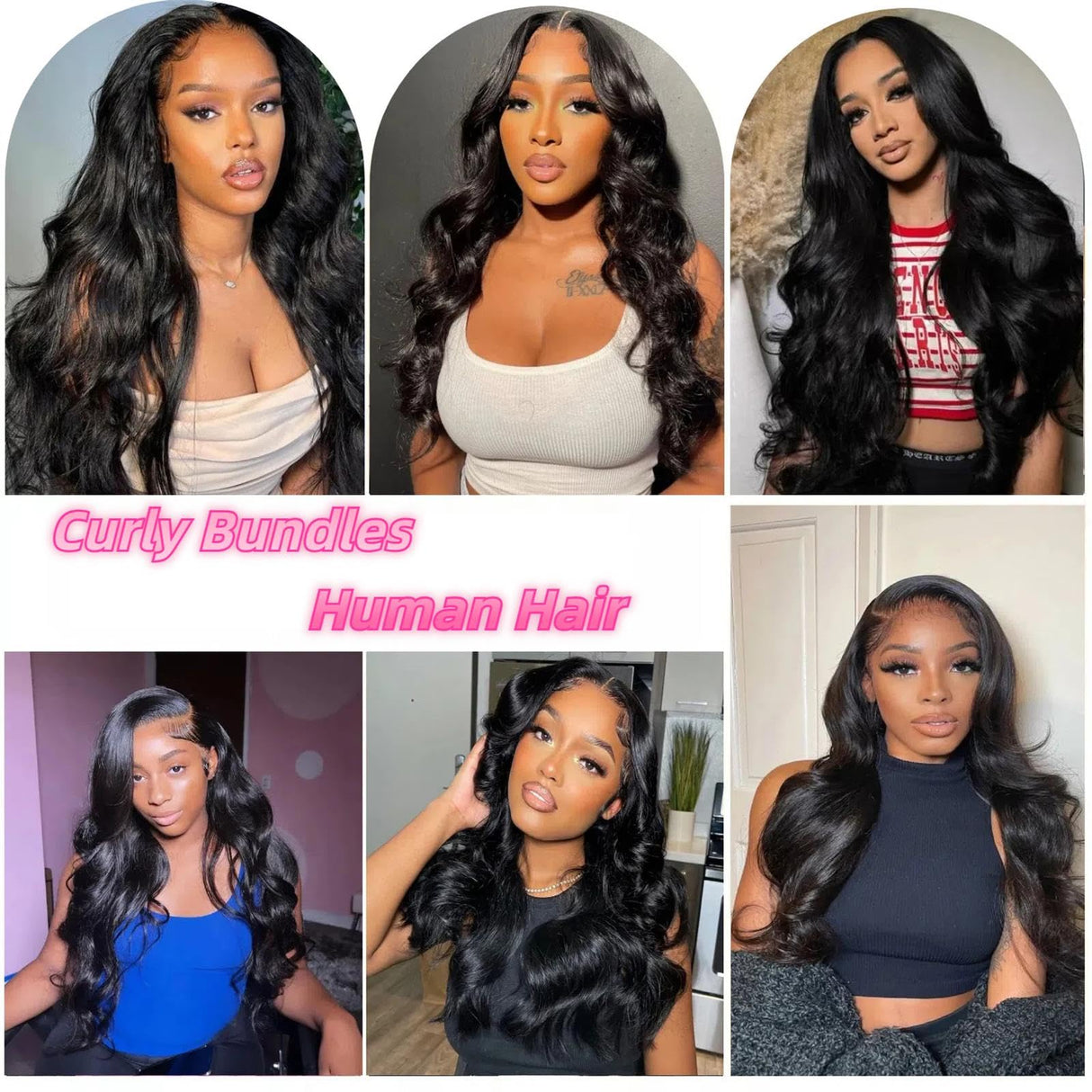 Body Wave Bundles Human Hair 12A Human Hair Bundles 100% Unprocessed Brazilian Virgin Hair Bundle Deals Quick Weave 3 Bundle Real Human Hair Natural Black Hair Extensions For Woman 18 20 22 Inch