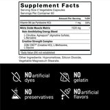 Force Factor Volcano Pre Workout Nitric Oxide Booster Supplement for Men with Creatine and L-Citrulline to Boost and Energy, Help Build Muscle, Better Pump and Workout, 120 Capsules