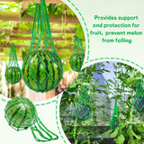 Covzoe 16 Pieces Watermelon Net with 100 Cable Zip Ties