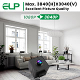 ELP 1080P 120fps USB Autofocus Camera for Computer 11.6mp Lightburn Camera Mini UVC USB2.0 Webcam High Speed PC Camera Wide Angle USB Security Web Camera for Laptop (100° Low distoriton Lens)