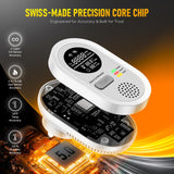 2 Packs Carbon Monoxide detectors Plug in Wall, FayLuron Portable Carbon Monoxide Detector for Travel with Temperature & Humidity Display, Carbon Monoxide Alarm for Home/Hotel/RV