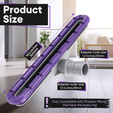 HappyAlley Replacement Floor Tool Compatible with ProTeam 101446 E-Z Glide Backpack Vacuum,Compatible with Hoover C2401, 14" Multi-Surface Brush for Commercial Cleaner (1 Pack,Nylon Brush)