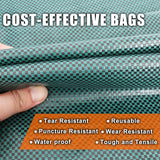 72 Gallon 3 Pack Reusable Yard Waste Bags for Lawn & Garden