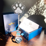Dog Memorial Gifts for Loss of Dog Pet Sympathy Gift Suncatcher, Dog Memorial Gifts, Loss of Pet Memorial Keepsake - Dog Bereavement Gift - Clear