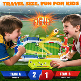 Mini Soccer Board Game for Kids, Birthday Christmas Soccer Gifts for 3 4 5 6 7 8-12 Year Old Boys, Football Table Toys, Pinball Interactive Sports Game for Indoor, Home Party, Family, Playroom, Travel
