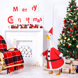 Silicherry 3 Set Halloween Goose Outfit Fall Christmas Lawn Porch Goose Cloth Costume Thanksgiving Xmas Outdoor Patio Yard(Novel Style)