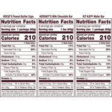 HERSHEY'S, KIT KAT & REESE'S Milk Chocolate Variety Box, 18 ct