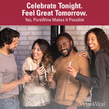 PureWine The Wand Wine Purifier, Removes Histamines & Sulfites - 8 Wands
