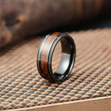 King Will Men Titanium Wedding Band 8mm Size 9.5