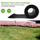 12 Gauge 40 Feet Grass Weed Barrier Landscape Edging 10 inch Depth Flexible Border Roll Lawn Landscape Garden Edging for Backyard Driveway Path Sidewalk