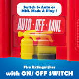 JOYIN LED Fire Truck Toy for Toddlers - LED Projections & Sirens, Bump and Go Fire Engine Trucks with Mode Switch & Volume Control, Kids Firetruck, Boy Toys, Christmas Birthday Gifts for Grandkids