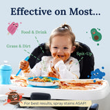 Miss Mouth’s Messy Eater Stain Treater Refill Ready Kit - 2 Pack Stain Remover Spray and 16oz Refill Pouch - Newborn & Baby Essentials - Food, Grease, Coffee Off Laundry, Underwear, Fabric