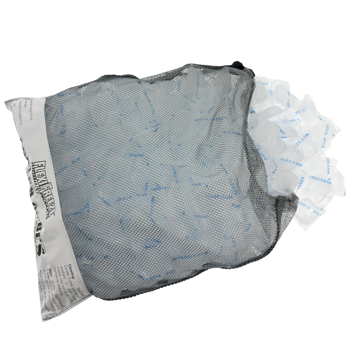 Cooler Cubes 8 lb Bag of Reusable Ice Cubes – Refreezable Ice Cubes for Coolers