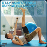 Hiball Adjustable Thigh Brace, Hamstring Compression Wrap, Thigh Compression Sleeve, Quad and Upper Leg Brace for Men & Women