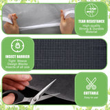 Yoojahow 1 Pcs Garden Insect Netting Mesh, White Ultra Fine, 12 X 33 Ft